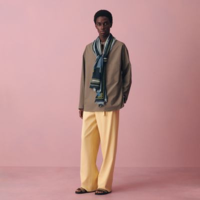 ハット 《フォレスト》 《ウェーブ》 - ブルー | Hermès - エルメス